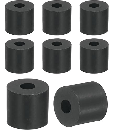 QUARKZMAN Rubberen Afstandhouders – 4 Stuks, 70x12x20 Mm, Rond, Anti-vibratie, Olie- En Corrosiebestendig