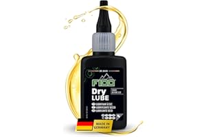 Dr. Wack - F100 Lubrifiant sec pour vélo 50 ml - Lubrifiant pour chaîne repoussant la saleté & l'eau - Protège contre l'usure - Convient pour tous les vélos - Entretien Premium