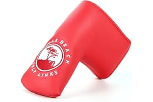 DBYAN Pebble Beach - Cubierta para cabeza de palo de golf con diseño de bandera de Estados Unidos para Scotty Cameron Odyssey Blade Callaway Taylormade Titleist Ping Mizuno Cobra