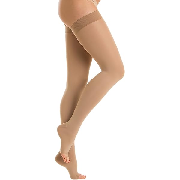 Relaxsan Basic 880A (Nero, 1-S) Collant Contenitivi Compressione Graduata 18-22 MmHg Punta Aperta 140 Den