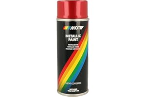 Motip M04045 Motip Peinture Métallique Aérosol - Rouge - 400 ml