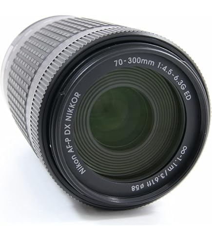 Nikon　AF-P　DX　70-300ｍｍ　F4.5-6.3G　ED　VR Nikon AF-P 70-300mm f/4.5-6.3 G DX VR ED (JAA829DA) - Ceny i