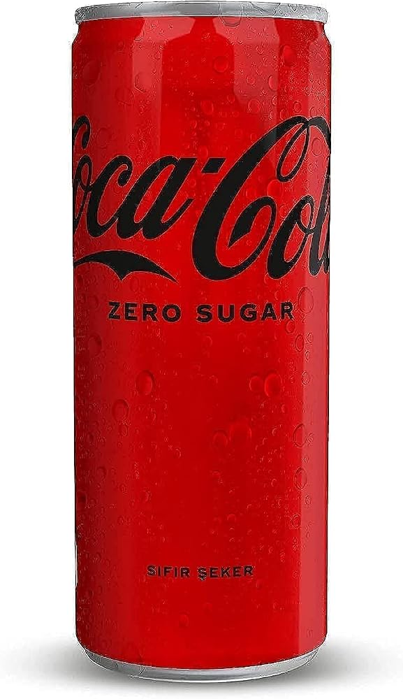 COCA-COLA ZERO SUGAR CAN 250ML, 24'lü