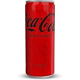 COCA-COLA ZERO SUGAR CAN 250ML, 24-PIECE