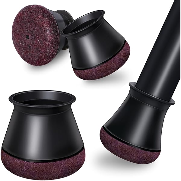 Piedini Per Mobili Trasparenti 12 Mm - 4 Pezzi, Protezione Pavimenti E Gambe