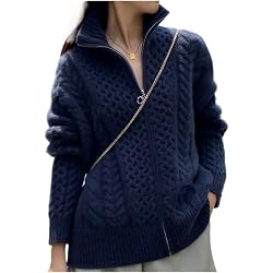 Cardigan Hoodie Femme Oxmo - 100% Coton, Capuche à Cordon, Fermeture éclair, Coupe Regular Fit