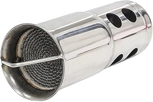 SAGREENY Universal 51mm/2in Motorcycle Exhaust Removable DB Killer Silencer Muffler Baffle Noise Sound Eliminator (B)