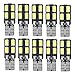 Produktbild Raysen 10 Stück LED 4 SMD W5W T10 Innenraum Leuchte weiß Glassockel 12V 7500K Canbus