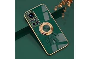 ATISIJIE para XiaoMi Redmi Note 11 Pro/Note 11 Pro 5G Astronaute Funda,con Anillo de 360 Grados Soporte rotectora antigolpes Carcasa Funda para XiaoMi Redmi Note 11 Pro/Note 11 Pro 5G-Verde