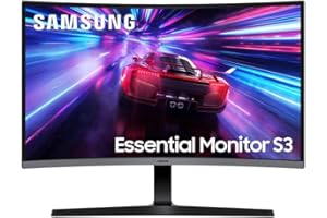 Samsung Monitor S39GD (S27D396GAU), Curvo (1800R), 27'', 1920x1080 (Full HD), VA, 100Hz, 4ms (GtG), D-Sub, HDMI, Ingresso Audio, Eye Saver Mode, Flicker Free, Speaker Integrati