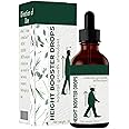 Medicare Height Booster Drops, Height Growth Oil, Height Growth Drops, Sci-Effect Height Growth Oil, Natural Herbal Height Increasing Essential Oil, Promote Adolescent Bone Growth (1pcs)