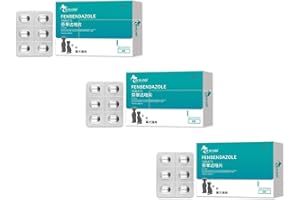 DEYROS 6 Kapseln Haustier Entwurmungstabletten für Hunde und Katzen Innere Entwurmung (3pcs)
