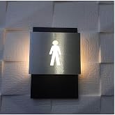 Erkek İkonlu Işıklı Wc Y&ouml;nlendirme Tabelası