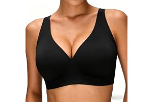 GDDDYWWJ Seamless Jelly Bra,Full Cup Leopard Print Bra Comfort Sleep Jelly Push Up Bra Seamless No Under Wireless Bras for Wo