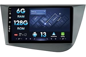 MISONDA Radio de Coche Android 12,0 para Seat Leon 2 MK2 2005-2012 navegación GPS WiFi Carplay DSP SWC BT 6GB + 128GB