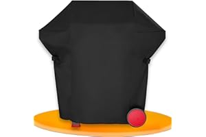 AMZBBQ® Copertura per barbecue di alta qualità, 135x115x70 cm, copertura impermeabile al 100% per barbecue a gas, resistente ai raggi UV, con rivestimento di alta qualità per Weber Spirit 310,320,330