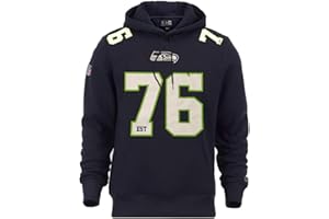New Era Seattle Seahawks Hoody NFL Established Number