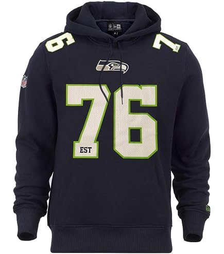 New Era Seattle Seahawks Elements 2.0 Hoodie - Sweat à Capuche NFL Officiel