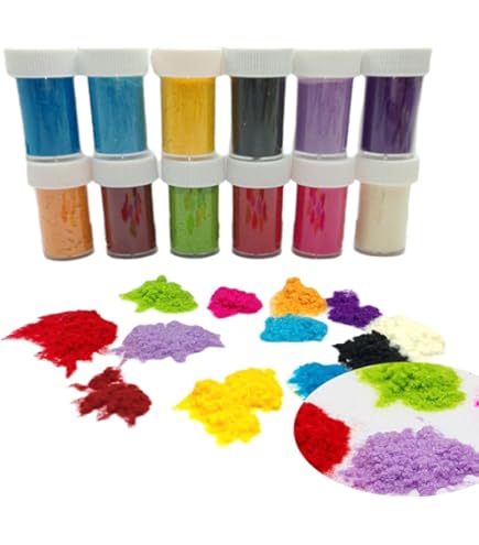 GLOREX Polvere Di Velluto Verde 11g - Per Superfici Vellutate, Finitura Gioielli, Decorazioni E Artigianato