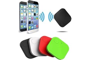 DINGLONG FLIGATTO Traqueur Bluetooth, Mini Traceur GPS pour Enfants - Mini clé de localisation - Voiture et Animaux de Compagnie,De Recherche GPS Localisateur D'Objets, Localisateur d’Article Bluetooth. (Noir)