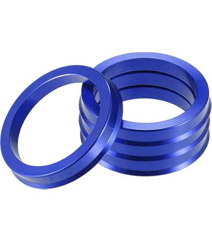 4 Anelli Di Centraggio Plastica - Diametro Esterno 70mm, Interno 57.1mm, Altezza 9mm Per Cerchioni - Foto 3