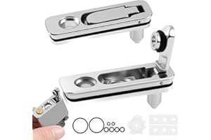 RtottiM 2 Pezzi Accessori per Zippo Accendini, Guarnizione in Metallo per Inserto Pezzi di Ricambio Kit con Feltro di Cotone Set Accessori in Metallo Contro Evaporazione (Argento)