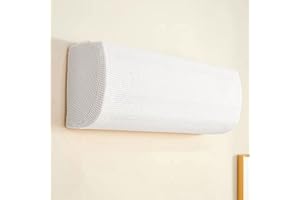 DG CATIEE Cubierta elástica para Aire Acondicionado montado en la Pared, a Prueba de Polvo, Protector de Cubierta de CA Colgante, Todo Incluido, Cubierta de CA Dividida de Alta Elasticidad