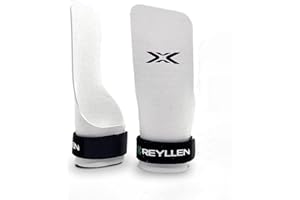 Reyllen® Panda X Gymnastic Grips, Fingerless Hand Grips Strengthener for Crossfit, Weightlifting, Powerlifting, Athletes Palm Protection Hand Guards, Unisex Fitness Workout Equipment