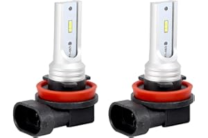Bopfimer H8 H11 H16 Led Fog Light Bulb, H16 Led Fog Lamp High Csp-Y11, White 6500K (Pack Of 2)