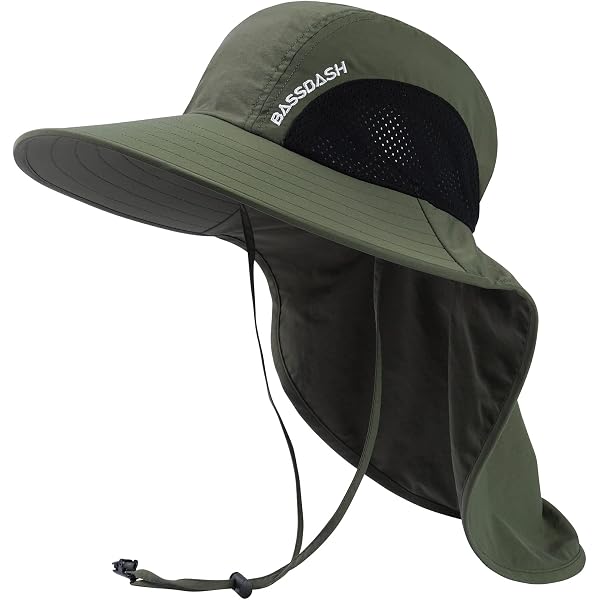JAOAJ Cappelli Da Sole Pescatore Uomo Estivo-Cappello Da Sole Per Uomo-Uomo Anti UV Tesa - 6