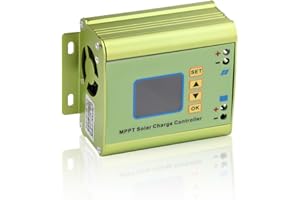 Heemol Solar Laderegler 600W Boost Mode, 12V 24V 36V 48V 60V 72V mit 1,8-Zoll Farbdisplay für Wohnmobil, Boot, Haus.