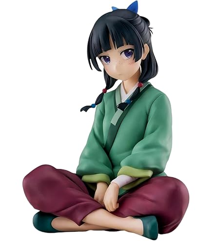 Figurine Maomao The Apothecary Diaries - Robe Rouge Traditionnelle, Modèle PVC 13 Cm - Décoration Bureau Ou Cadeau Fan