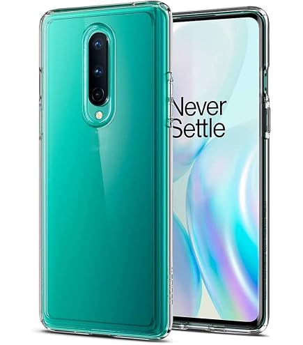 iVoler Cover per OnePlus 8 Pro, Custodia Trasparente per Assorbimento Degli Urti con Paraurti in TPU Morbido, Sottile Morbida in Silicone TPU