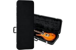 Gator Cases Estuche de Madera Dura para Guitarras Eléctricas de wide body; Se Adapta a Guitarras Estilo PRS y Más (GWE-ELEC-WIDE)