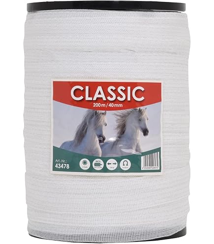 Produktbild von VOSS.farming Breitbandisolator Bis 40mm – 50 Stück Mit Holzgewinde, Für Weidezaunband & Seil