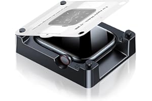 Uluck 8 Stück Schutzfolie Kompatibel mit Apple Watch Series 11 (2025)/ Series 10 42mm, mit Auto-Ausrichtungskit, Einfache Installation,Selbstheilungsfähigkeit, Blasenfreie, Wasserdicht, Kratzfest