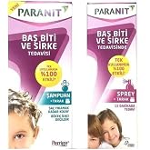 Paranit Sa&ccedil; Biti Ve Sirke Tedavi Seti 100 Ml Şampuan 100 Ml Spr