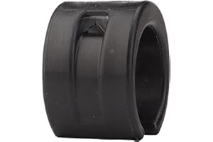 LGEGE Bike Chainstay Protector 4Pcs Set, Bicycle Frame Protection for Mountain and Road Bike Rubber Ring Guard Pad for MTB Chain Stay