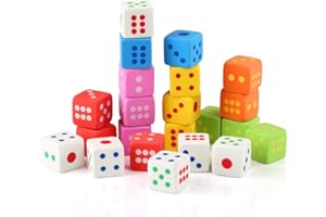 Kesote 24 Stück Radiergummi Würfel für Kinder Mitgebsel Geschenk Spielzeug Einschulung Schulanfang, Farbe Zufällig