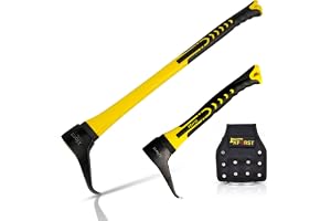 Xforst Sappie Set Forst – Stor handsapp 70 cm + kompakt sapp 38 cm med hammarhållare