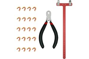 THREE ARCHERS Bogenschießen T Form Bogen Quadrat Lineal Nock Points Zange Set