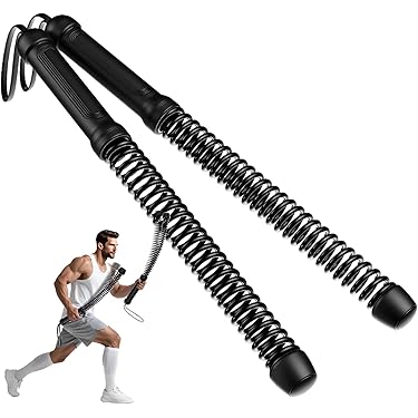 Garage Fit Battle Ropes For Exercise Training-1.5"/2"x30' 40' 50' Lengths- Heavy Duty Poly Dacron-Waterproof Grip Ends-Wear Resistant Thick Battle Rope-Undulation Rope For At Home Workout Equipment