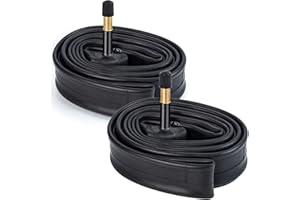 YunSCM 2Pcs 47/57-622 28/29 Pouces Chambre à air 29x1.75/1.95/2.125 AV48mm Valve Compatible Route/Ville/Vélo de Montagne Chambre à air 29x1.75 29x1.95 29x2.0 29x2.10 29x2.125