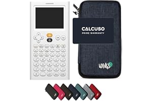 CALCUSO NumWorks con Funda Protectora WYNGS Azul - Calculadora Gráfica - Paquete Básico