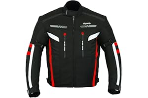 RKSPORTS RK Sports 1637 MENS WATERPROOF TEXTILE MOTORBIKE MOTORCYCLE JACKET CE ARMOUR