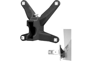 3IDEE Adaptateur VESA Compatible avec écran HP (M22f, M24f, M24fw, M24fd, M27f, M27fw, M27fq, M27fd, M32f, M32fw) - Support VESA 75x75 mm - pour ecran sans Connexion VESA