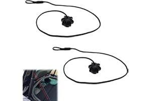 KNOCERY Corda Cappelliera Auto Posteriore Scaffale String, 2 Pezzi Corda di Fissaggio Universale per Portapacchi, Corda con Clip di Fissaggio per Ripiano Posteriore per Golf 6 5 4 MK5 6