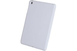 doupi SolidFit PureColor TPU Case per iPad Mini 1 2 3, Retina Display Solid Mat Cover, Bianco