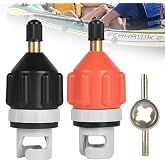OFFCUP Canoe Valve Adapter, Air Pump Sup Converter, Air Pump Multifunction Inflatable Valve Adapter Accessories for Paddle Bo