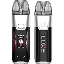 Vaporesso Luxe XR Max 2 Kit 80W Cigarette Électronique Vapoteuse avec  Batterie Intégrée 3200mAh, Cartouche Pod 5ML, Résistance GTX, Vaporisateur  MTL/DTL sans Nicotine‌ (Argent) : Amazon.fr: High-Tech